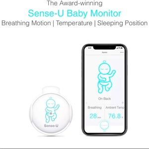 Sense-U Baby monitor keeps parents at ease! Brand new in a box. Fast shipping